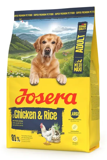 Josera Medi/Maxi Chicken & Rice (Large Breed)
