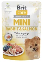 Brit Care Mini филе в соусе кролик и лосось