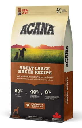 Acana Adult Large Breed Recipe 31/15 з птицею та рибою для собак великих порід