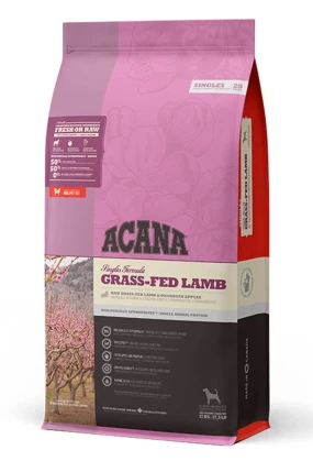 Acana Grass-Fed Lamb 31/15 з ягням для собак з чутливим травленням