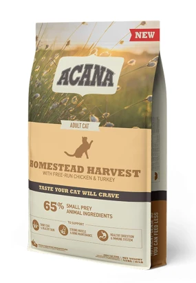 Acana Homestead Harvest Cat 34/16 з птицею для котів