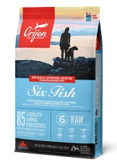 Orijen Six Fish Dog 38/18 з шістьма видами риби для собак усіх порід