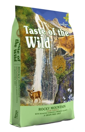 Taste of the Wild Rocky Mountain беззерновой с олениной и лососем для кошек