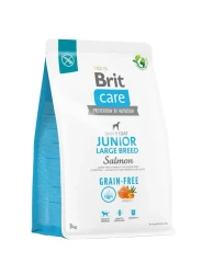 Brit Care Junior Large Breed с лососем для щенков крупных пород