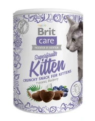 Brit Care Superfruits Kitten лакомства с курицей, кокосом и черникой для котят от 6 недель