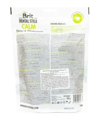 Brit Dental Stick Calm лакомства с коноплей и пустырником для ухода за зубами собак