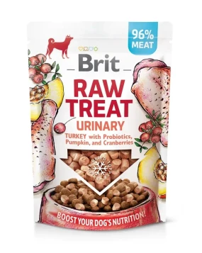 Brit Raw Treat Urinary Freeze-dried ласощі з індичкою для здоров'я сечової системи собак