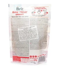 Brit Raw Treat Urinary Freeze-dried лакомства с индейкой для здоровья мочевой системы собак
