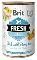 Brit Fresh Fish with Pumpkin рыба,тыква д/собак