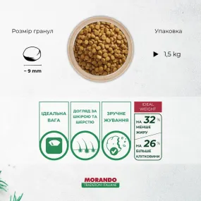 Morando Tradizioni Mini Ideal Weight з яловичиною, горохом та буряком для собак малих порід