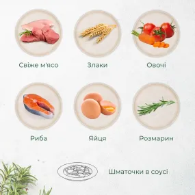 Morando Tradizioni шматочки в соусі із свининою, морквою та картоплею для собак