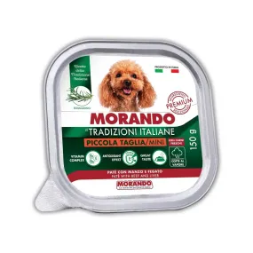Morando Tradizioni беззерновой паштет с говядиной и печенью для собак