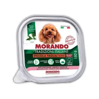 Morando Tradizioni беззерновий паштет із свининою, морквою та стручковою квасолею для собак
