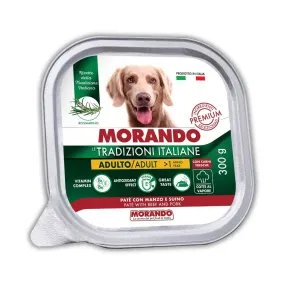 Morando Tradizioni беззерновой паштет с говядиной и свининой для собак