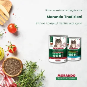 Morando Tradizioni шматочки у соусі з яловичиною для котів