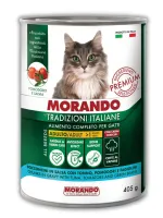 Morando Tradizioni шматочки у соусі з тунцем, томатами та стручковою квасолею для котів