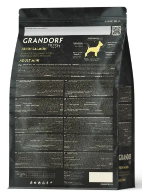 Grandorf Fresh Adult Mini Salmon & Sweet Potato беззерновий з лососем та бататом для собак малих порід