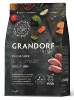 Grandorf Fresh Adult Mini Duck & Sweet Potato беззерновий з качкою та бататом для собак малих порід