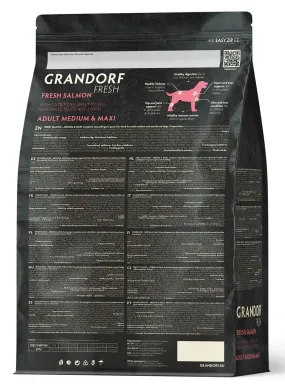 Grandorf Fresh Adult Medium & Maxi Salmon & Sweet Potato беззерновий з лососем та бататом для собак середніх та великих порід
