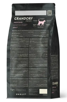 Grandorf Fresh Adult Duck & Sweet Potato беззерновой с уткой и бататом для кошек