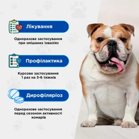 ModeS Квадромидас противопаразитарные таблетки для собак 32-64 кг, 3.2 г