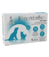 ModeS Квантефен антигельмінтні таблетки для котів та собак малих порід, 1 таб на 5 кг (4 таблетки)