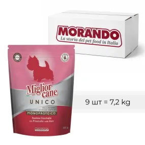 Morando Migliorcane UNICO з прошутто для собак малих порід