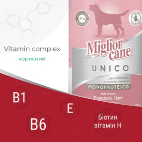 Morando Migliorcane UNICO Rustic консерва з прошутто для собак