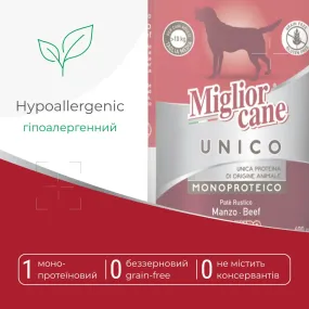 Morando Migliorcane UNICO Rustic консерва з яловичиною для собак