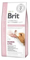 Brit GF VetDiets Dog Hypoallergenic с лососем, горохом и гречкой