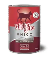 Morando Migliorgatto UNICO Rustic консерва з яловичиною для котів