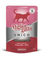 Morando Migliorgatto UNICO мус з прошутто для котів