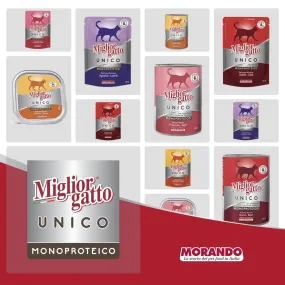 Morando Migliorgatto UNICO Delicious консерва з індичкою для котів
