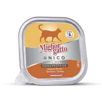 Morando Migliorgatto UNICO Delicious консерва з індичкою для котів