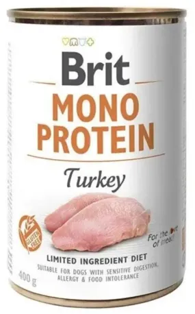 Brit Mono Protein Dog с индейкой