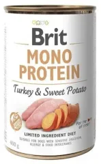 Brit Mono Protein Dog с индейкой и бататом