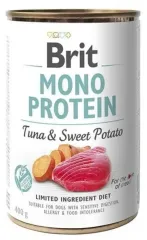 Brit Mono Protein Dog с тунцом и бататом