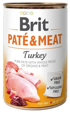 Brit Pate & Meat Dog з індичкою
