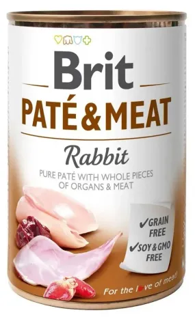 Brit Pate & Meat Dog с кроликом