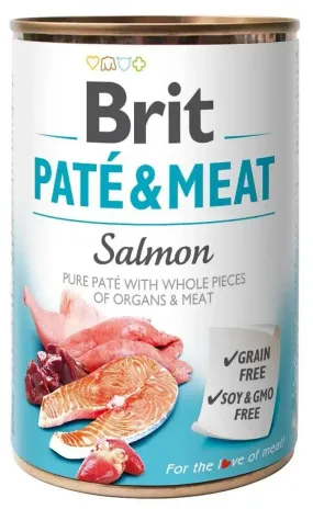 Brit Pate & Meat Dog з лососем