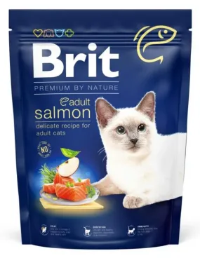 Brit Premium by Nature Cat Adult Salmon з лососем