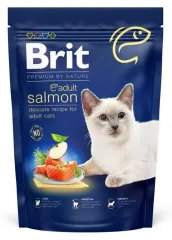 Brit Premium by Nature Adult Salmon с лососем для кошек