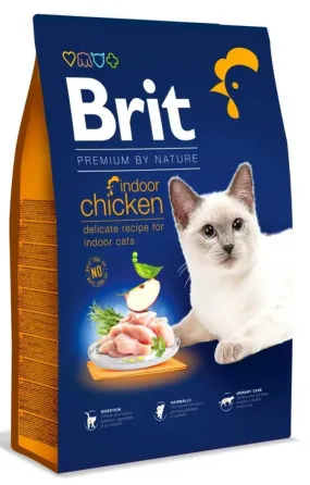 Brit Premium by Nature Cat Indoor с курицей