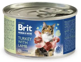 Brit Premium by Nature Cat индейка с ягненком