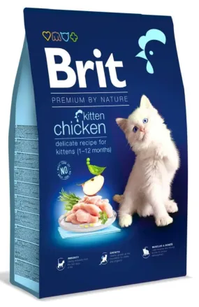 Brit Premium by Nature Cat Kitten с курицей