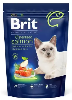 Brit Premium by Nature Cat Sterilized Salmon 