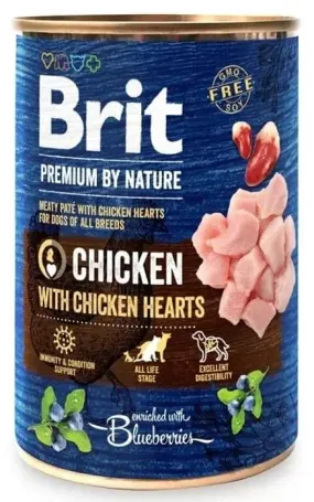 Brit Premium by Nature курка з курячим серцем