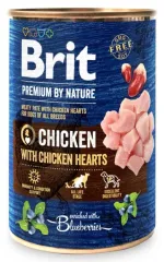 Brit Premium by Nature курица с куриным сердцем