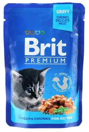 Brit Premium Cat курица для котят