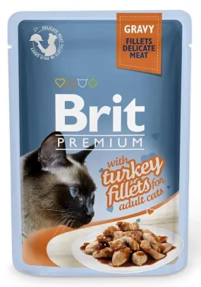Brit Premium Cat філе індички у соусі